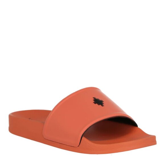 Marcelo Burlon-Cross-Print Slides